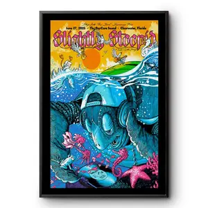 [Sale Off Up To 35%]Slightly Stoopid Jacksonville FL Poster 2025 | Reggae Rock Tour Print [NO FRAME][FREE SHIP]