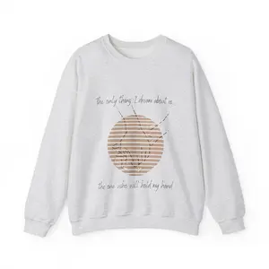 Love and Acceptance Sweatshirt – "Hold My Hand" Quote, Cozy Unisex Jumper, Valentine's Day Gift, Relationship Goals