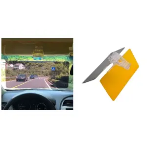Car Anti-Glare Glasses Day/night Sunshade Visor, 2-In-1 Protective Eyewear, Car Sunroof Cover, Essential Driving Accessory