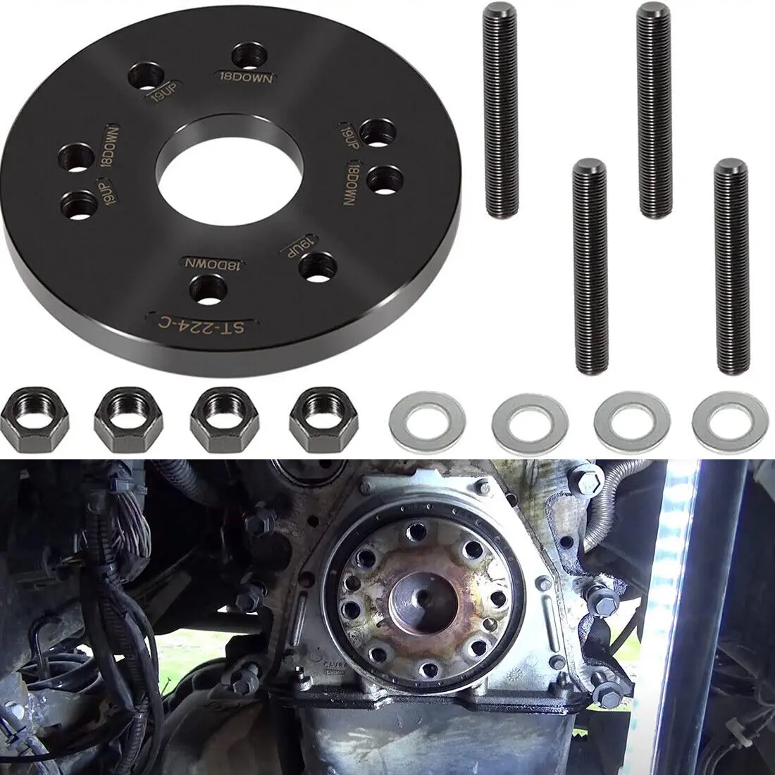 For Cummins 3.9 5.9/6.7L, 8.3L 3824078 Rear Crankshaft Seal Installer ST-224C