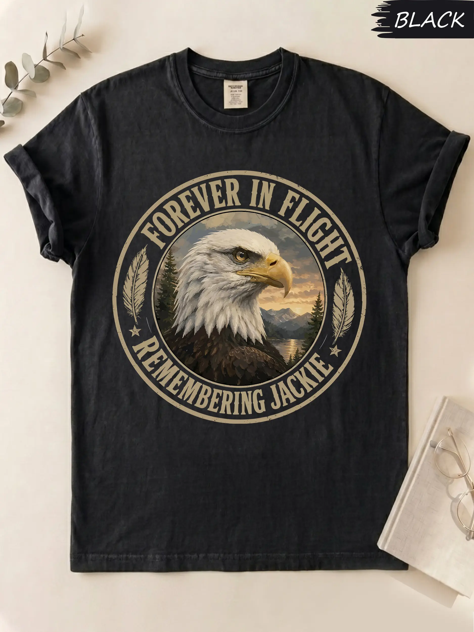 Comfort Colors Vintage Forever In Flight Remember Jackie Forever Our Queen Shirt