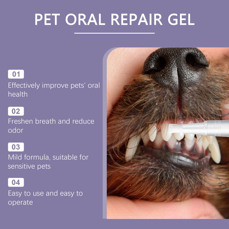 Pet Oral Care Gel - Pet Oral Cleaning, Tooth Stain Removal, Yellow Tooth Whitening, Daily Care Gellitter pellets, spray, litter tray, litter box, removal