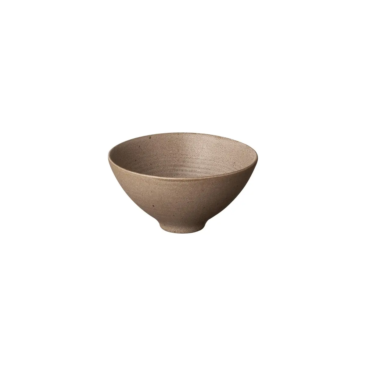 Blomus 64460 Handmade Traditional Ceramic 5.5 in. KUMI Storage Bowl - Medium, Fungi Design