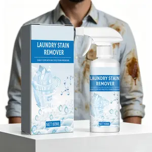 Clothing Stain Remover Spray for Laundry and Fabric Care Removes Oil Food Coffee and Everyday Stains Easy Rinse Fabric Cleaning Solution