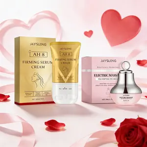 JAYSUING Anti-Wrinkle Skincare Set Electric Massage Pro Xylane Eye Cream & Firming AH-8 Neck Cream for Fine Lines Hydration Moisturizer Moisture