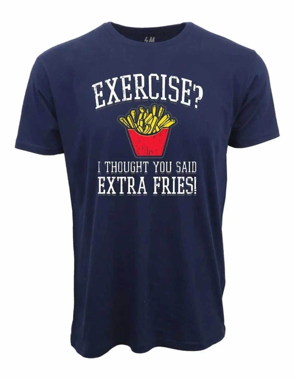 EXERCISE HUMOR FUNNY  GRAPHIC T SHIRT B3P