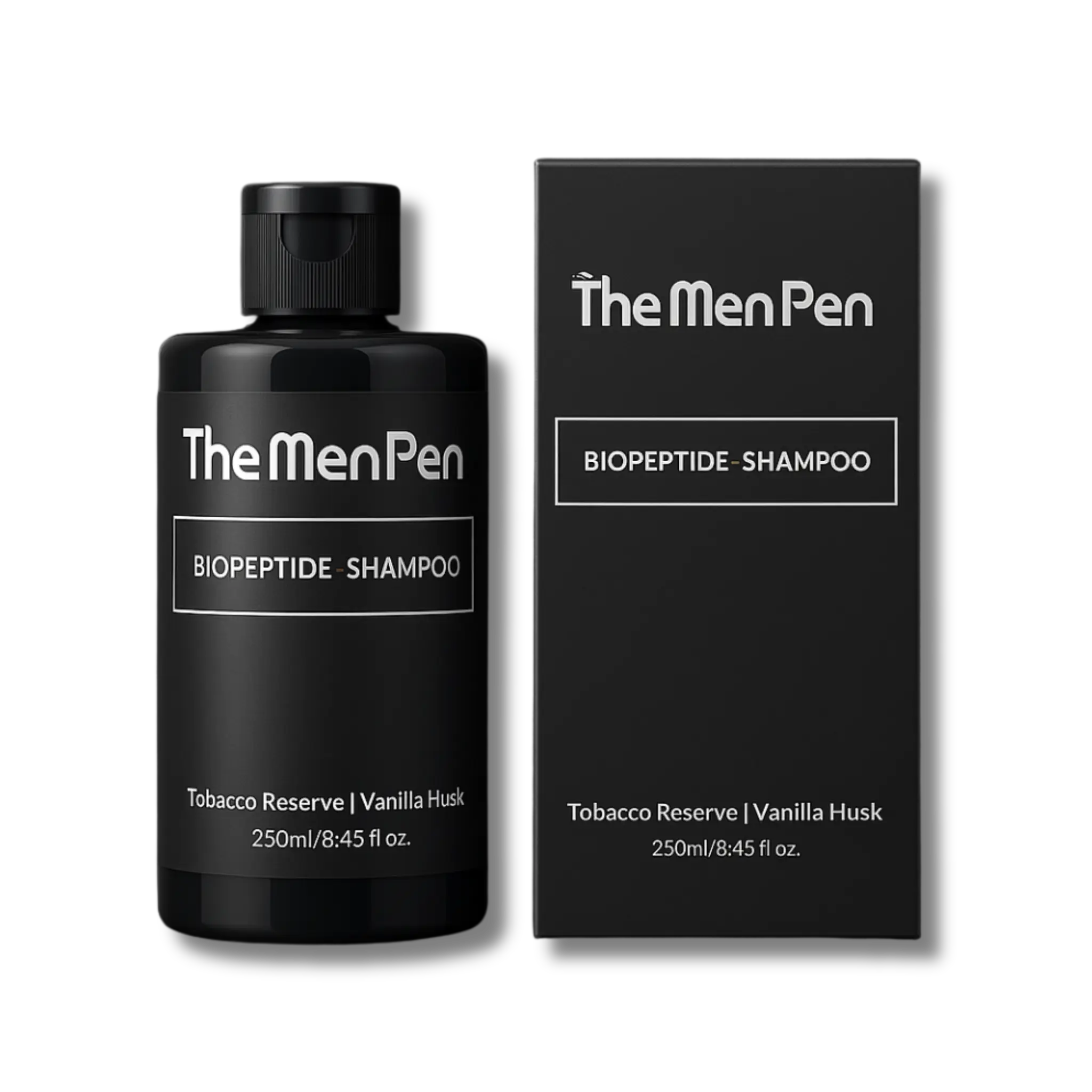Men's Peptide-Powered Hair Care Product - Reserve & Vanilla Husk Scented Aroma Blend, Daily Use with Biotin, Conditioner, Keratin, Moisture, Repair, Shampoo