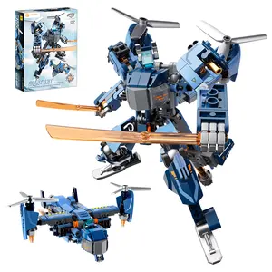 TENHORSES Cosmic Shift Storm Mech Set 228 Pieces Building Blocks Toy for Ages 8+ with Movable Joints Vibrant Cosmic Colors Ideal for Creative Play and Collector Showcases