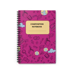 Colorful Composition Notebook - Perfect for Students, Journaling, and Back to School, Gift for Graduates, Organized