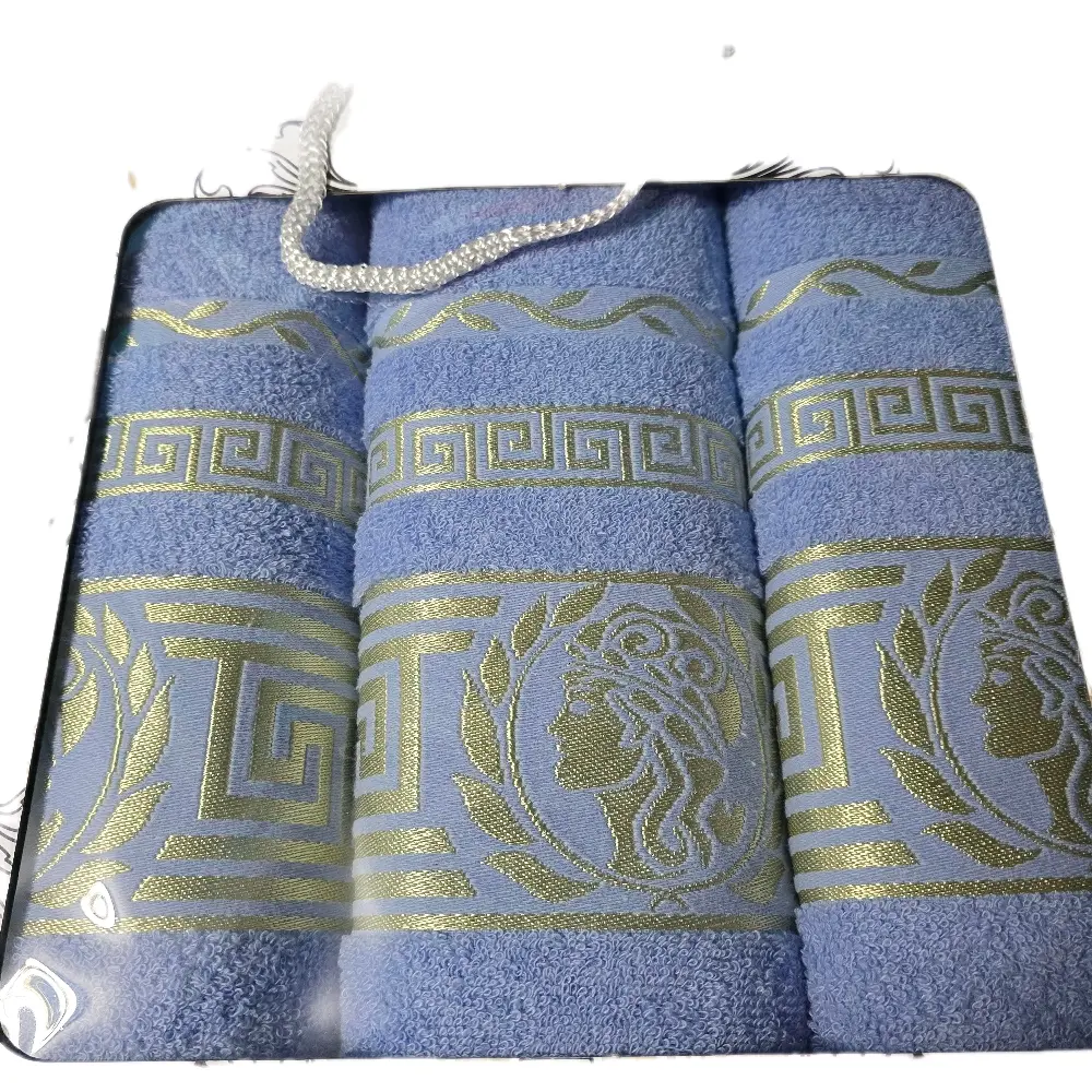Towel Set, 3-Piece Soft Absorbent Towels for Bathroom Daily Use