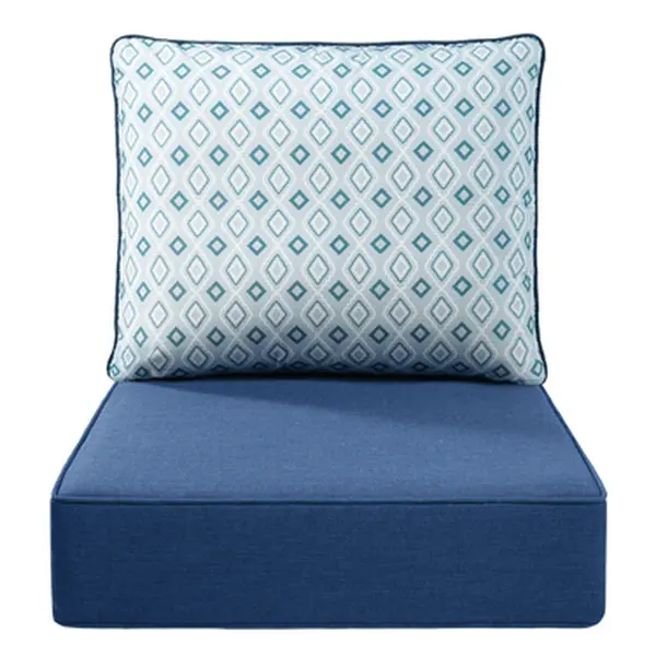 Belord Pop 22" x 24" x 6" Outdoor Replacement Cushions for Patio Furniture