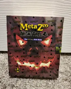 Metazoo Cards NIGHTFALL 1ST EDITION SpellBook Box 10 Booster Packs NEW SEALED