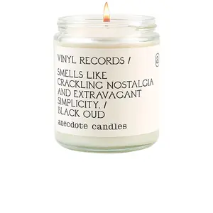 Anecdote Candles Vinyl Records Glass Jar Candle
