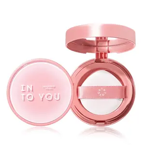 INTO YOU Air Cushion Blush, Long-lasting, Hydrating, Lightweight Glow, Cosmetics, Make up diffused blush Makeup Cb01 Spring Apricot  Toasted Teddy Blush