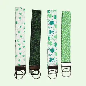 St. Patrick's Day Fabric Keychains