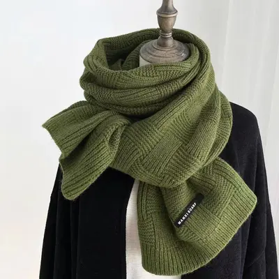 Pieced Alpaca Wool Scarf Stussy - TikTok Shop
