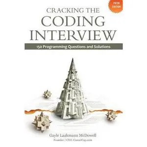 USED Book - Cracking the Coding Interview: 150 Programming InterviewQuestions and Solutions by Gayle Laakmann Mcdowell (Paperback) - english