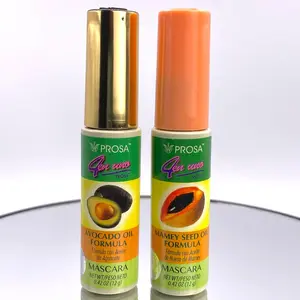 Prosa 4-in-1 Mascara with Avocado or Mamey Extract Eyelash Cosmetic Makeup Nourishing Waterproof Formula 13ml - Water Proof