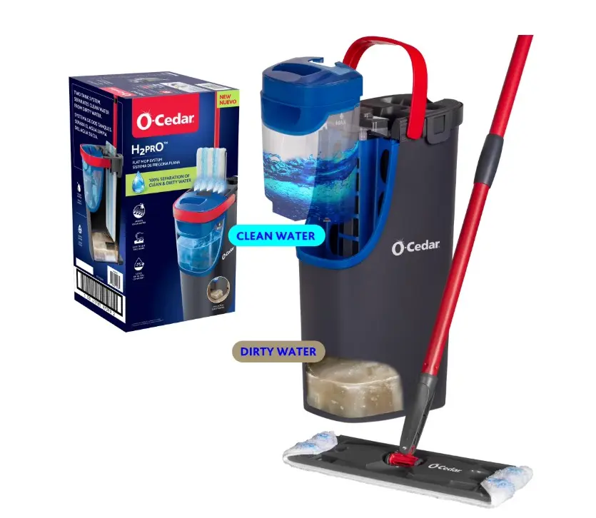 O-Cedar H2prO Flat Mop System