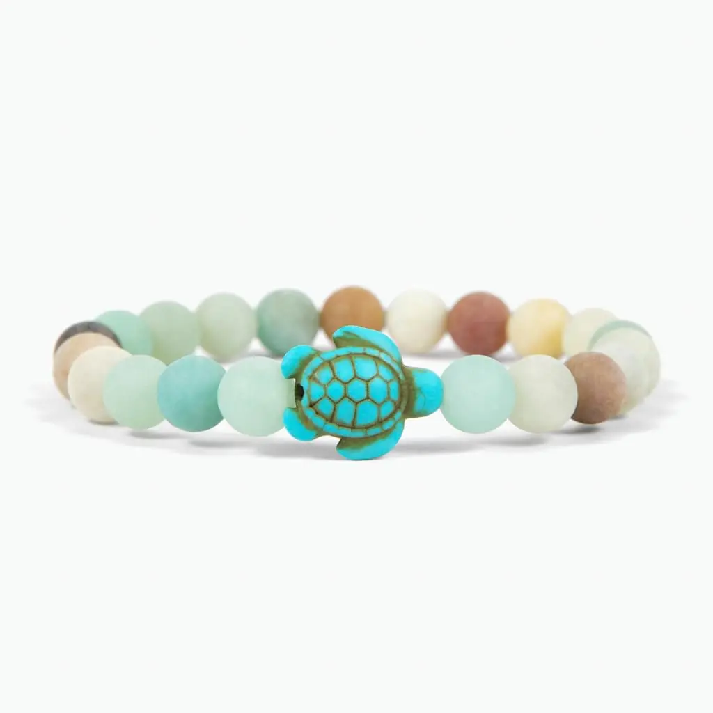 Classic Sea Turtle Tracking Bracelet, helps save sea turtles, one size fits most Men and Women