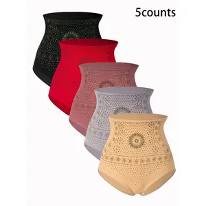 Women’s graphic print shapewear bottoms — tummy control, butt-lifting, high-waisted shaping shaper bottoms; ladies’ shapewear bottoms for daily wear