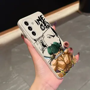 Anime Zoro Design Compatible Samsung Galaxy Cases, Durable Shockproof Soft Tpu Material, Perfect Fit for Multiple Models