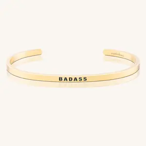 BADASS - baddieband adjustable Mantra bracelet