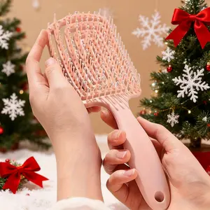 Combing your hair has become a real pleasure, airbag comb massages your scalp like heaven, combing through without tangles, and making your hair smoother and smoother. Detangling Hair Brush, travel comb for women and men, great Christmas gift