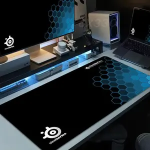 Steelseries Mouse Pad High definition printing Computer Mousepad Office 1000x500mm 900×400mm 800×400mm 600x300mm XXL Pc Game Mousemat Non-slip Rubber Keyboard Deskmat