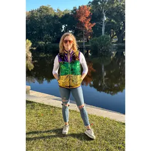 Sequin Vest PGG Stripe Adult