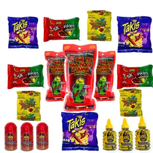 Big Tex Takis Chamoy Pickle Kit With Gushers