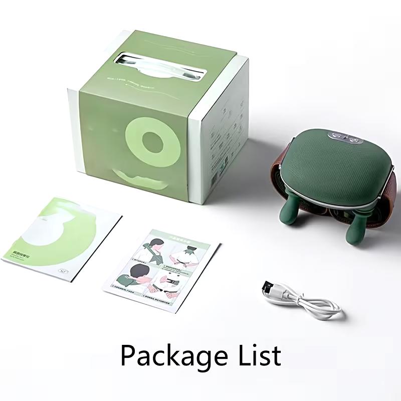 Neck massager relieves pain, deep tissue finger pressure, wireless neck and shoulder massager with heating function. Birthday gift suitable for male, female, father, mother, grandfather. Suitable for neck, back, and shoulder - therapeutic massager