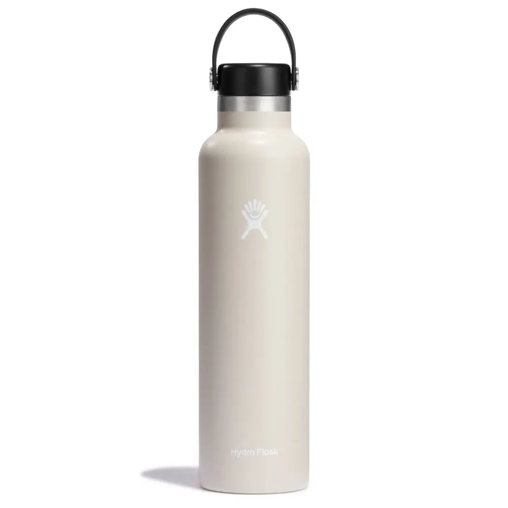 Hydro Flask 24oz Standard Mouth Bottle - Oat: Double-Wall BPA-Free Leakproof