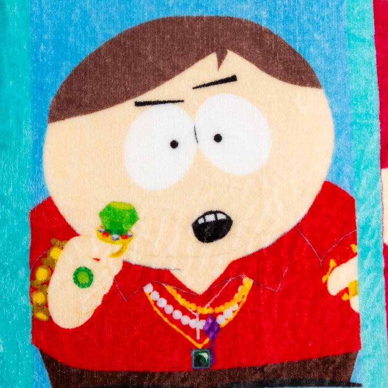 South Park Eric Cartman Raschel Throw Blanket | 45 x 60 Inches