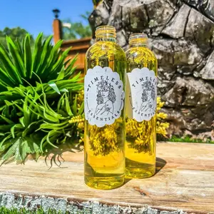 Timeless Essentials Shower Body Oil 200ml - Plant-Derived Oils for Hydrating & Silky Texture - Suitable for All Skin Types Moisture Argan