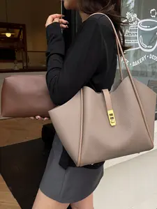 Women's Shoulder Bag, Fashionable Simple Casual Retro Design, Versatile Practical Accessory for Daily Commuting Shopping Dating