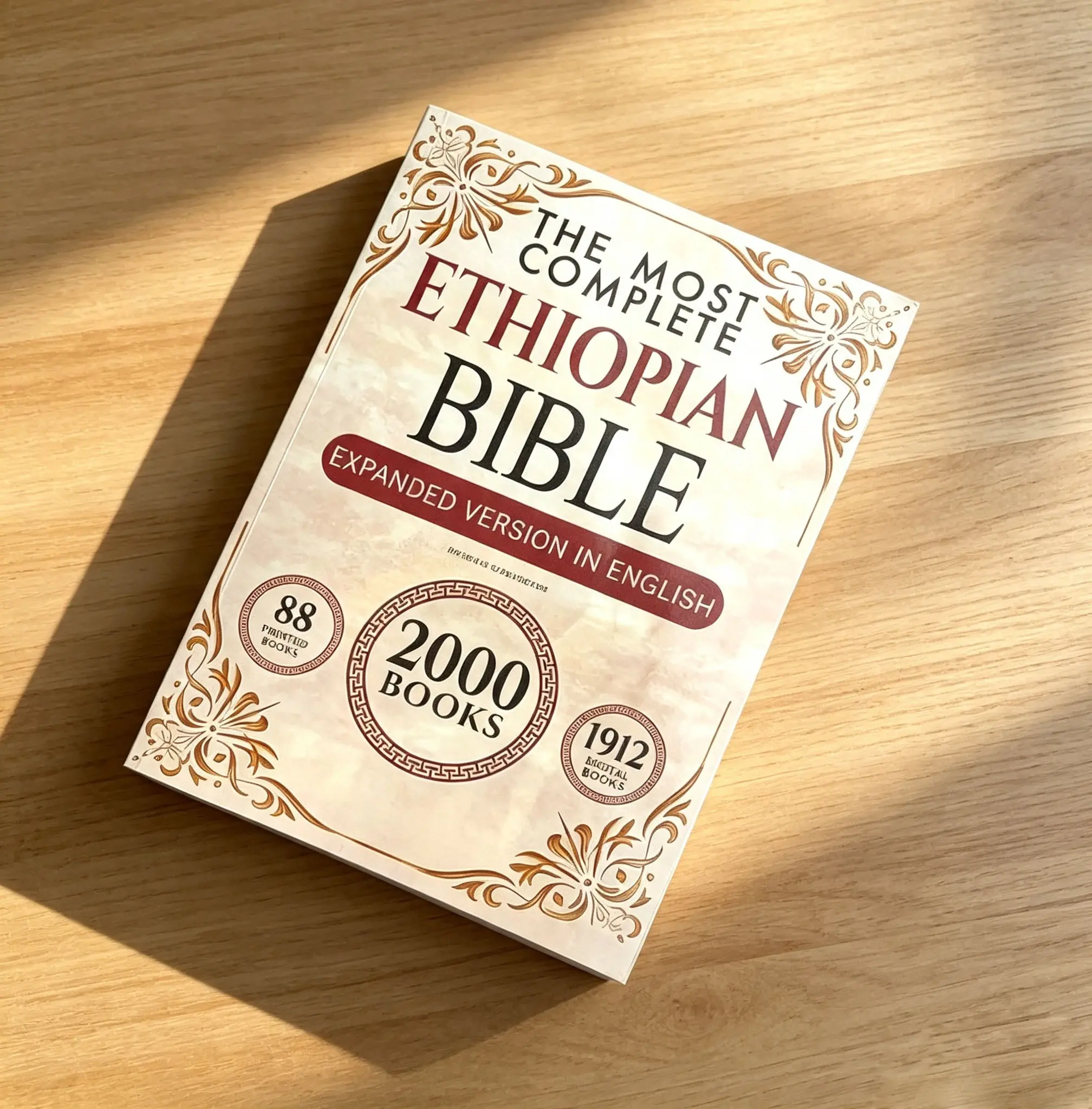 Complete Ethiopian Bible English Translation - 88 Missing Scriptures, Apocrypha, Enoch & Jubilees, Sibylline Oracle, Handy-Size Promise Paperback, Theol, Audiobook, 10pt Easy Reading, Bible Study Resource for Scholars (88 Printed, 1912 Digital Scriptures)