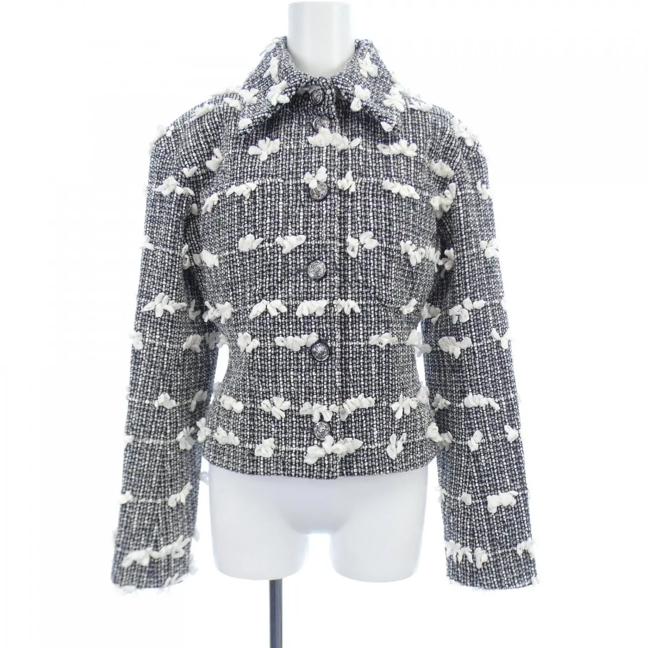 Pre-owned CHANEL Cotton Small Leather Goods Jacket