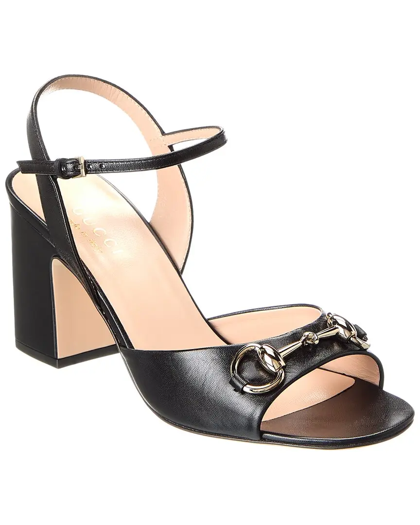 Gucci Horsebit Leather Sandal