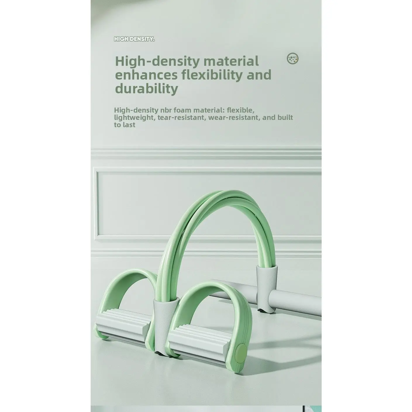 Pedal pull device Multifunctional sit-up assistance Home fitness Belly closure Arm pedal tube Pull rope Resistance Set