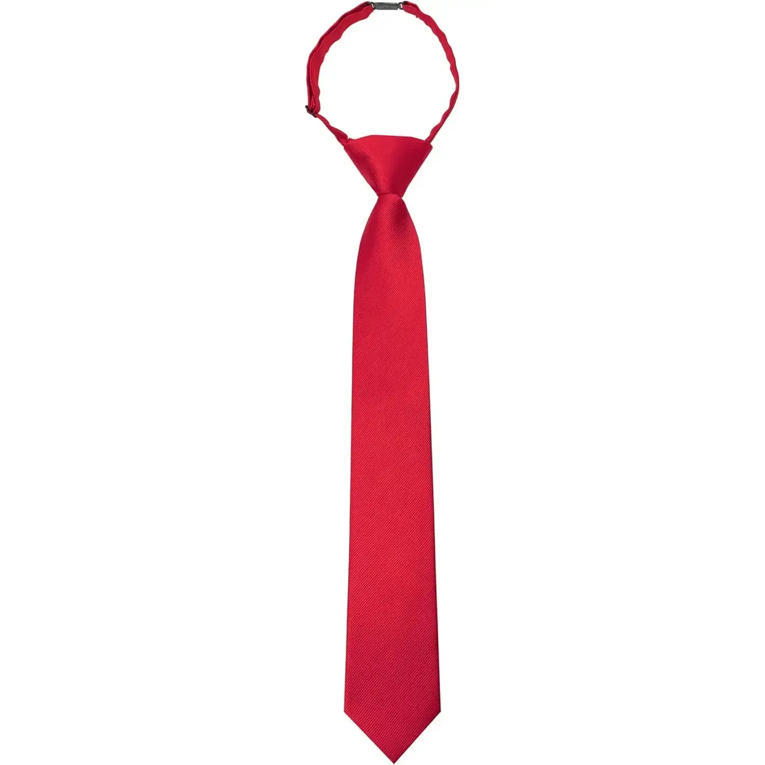 Solid Color Boys Tie Pre-tied Adjustable Kids Necktie for Age 8-12 Wedding School Graduation HahZen SPORT