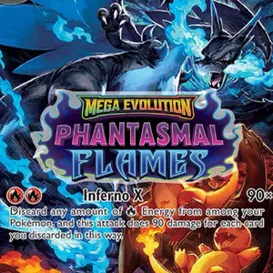 Pokemon Mega Evolution Phantasmal Flames