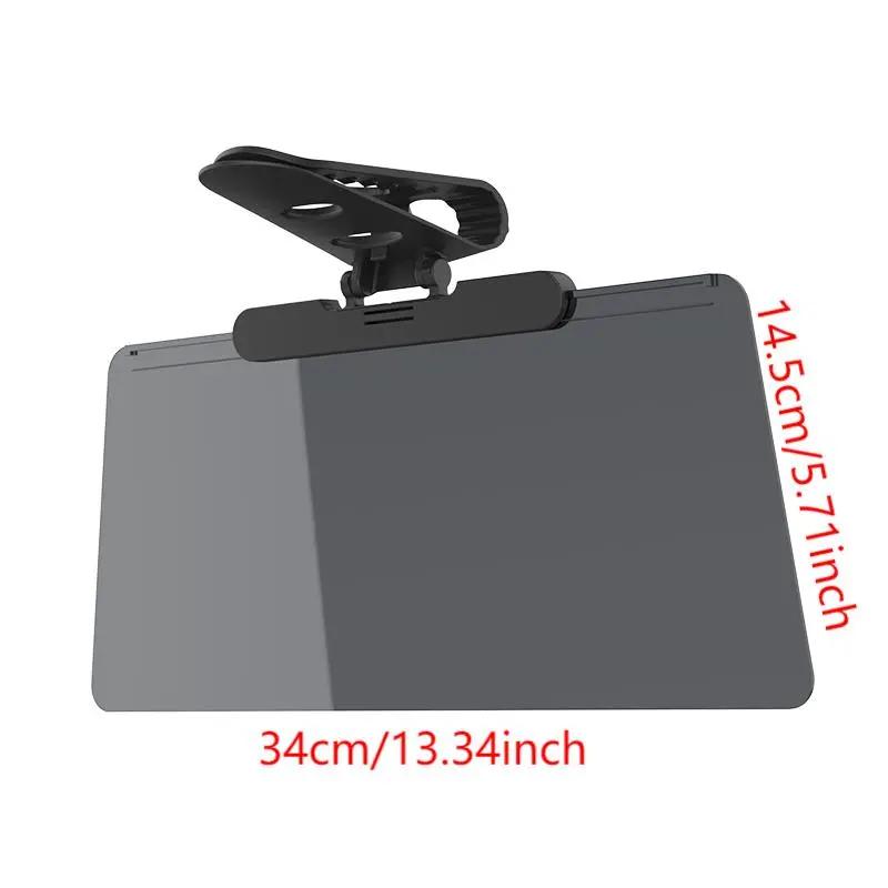 Car Sun Visor Extender, Adjustable Anti-Glare Sun Shade for Windshield, UV & Glare Blocking Sun Visor Extension for Safe Driving, Universal Fit for Most Cars, SUVs, Trucks