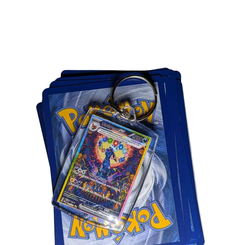 1 Random Bulk Pokémon Card + Free Keychain