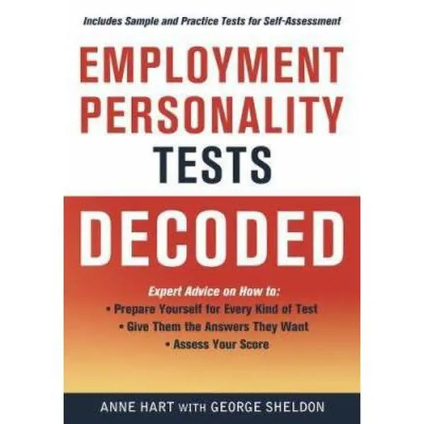 Used Paperback Book - Employment Personality Tests Decoded by Anne Hart, English, for Employees Preparing for Personality Tests, with Expert Advice & Career Prep Insights to Assess Your Score