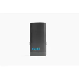 Purefill Black Opal Case - Refillable Bod Pod Partner with Iridescent Midnight Shimmer Finish & Tough Build for Workouts - Lighter