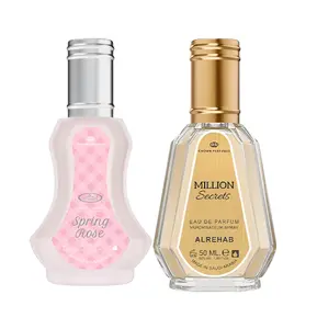 (2pc Bundle Pack) Spring Rose 35ml + Million Secrets 50ml by Al-Rehab EDP Spray