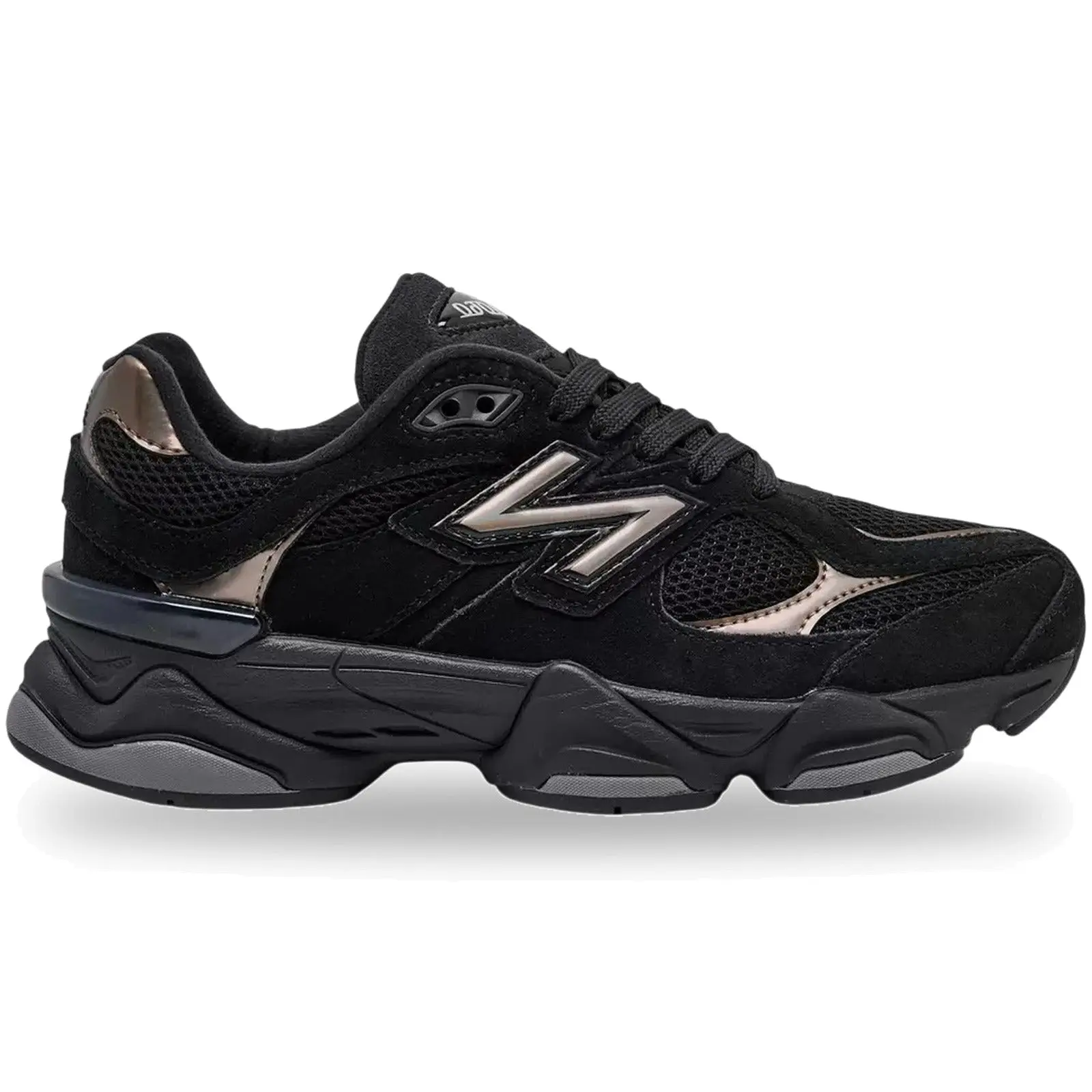 NEW BALANCE 9060 Unisex Youth Wide Chunky Casual Sneakers - Black Copper, Everyday Wear, US 4.5Y/6W, Authentic Item, US Youth Sizes, Brand New Original, In Stock Ready To Ship, 100% Authenticity Guaranteed