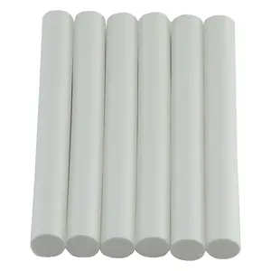 Color Stik 4" Full Size White Hot Glue Sticks - 6 Pack