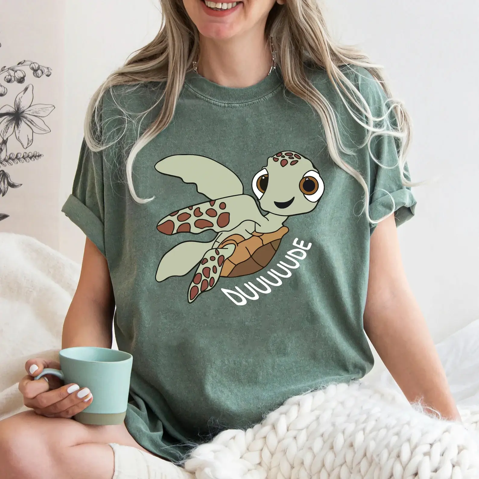 Comfort Colors® Squirt Shirt Neno, WDW Finding Dory Shirt, Squirts Snorkeling, WDW Shirt